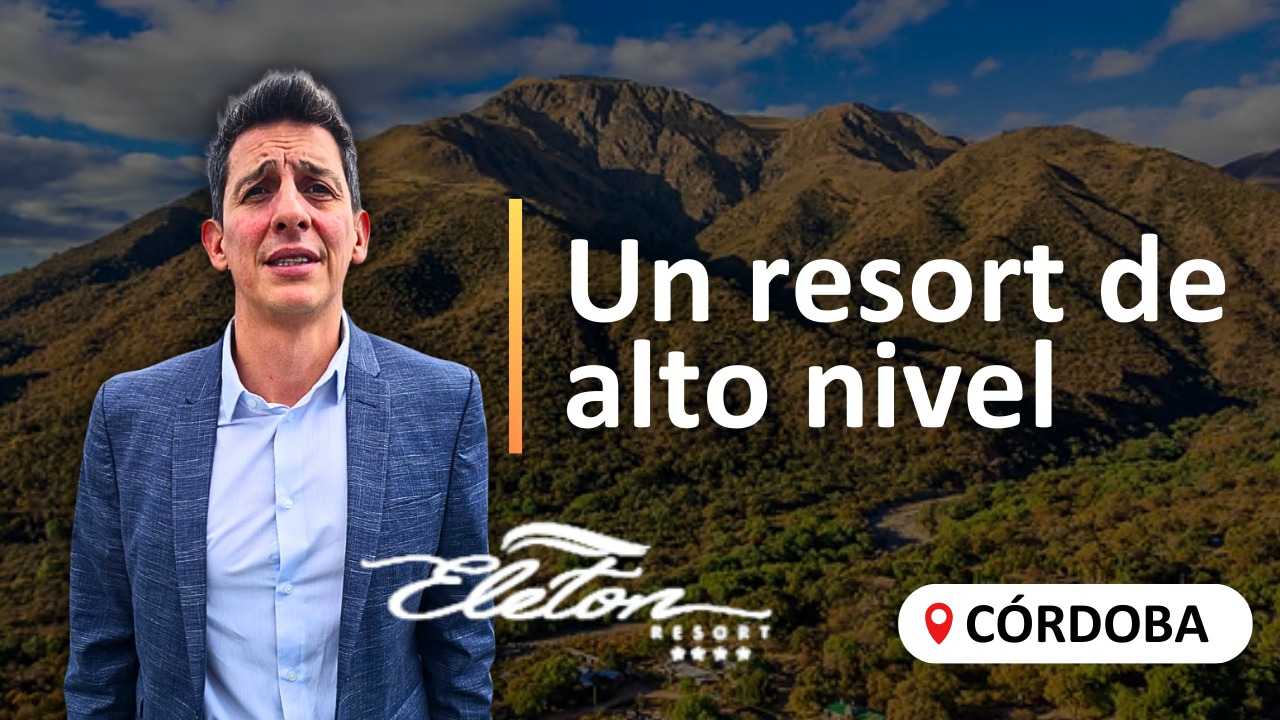 Conversamos con Sebastián Bruno, Gerente del Hotel y Resort ELETON en Villa Carlos Paz, quién nos contó acerca de la historia y los servicios que presta el hotel en la actualidad.